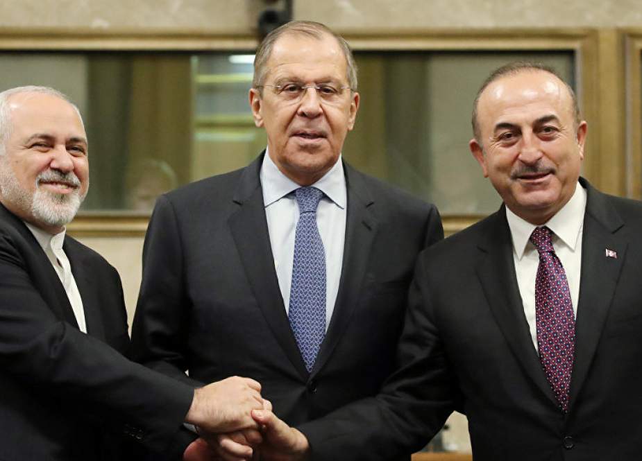 Mevlüt Çavuşoğlu, Sergei Lavrov, and  Javad Zarif..jpg