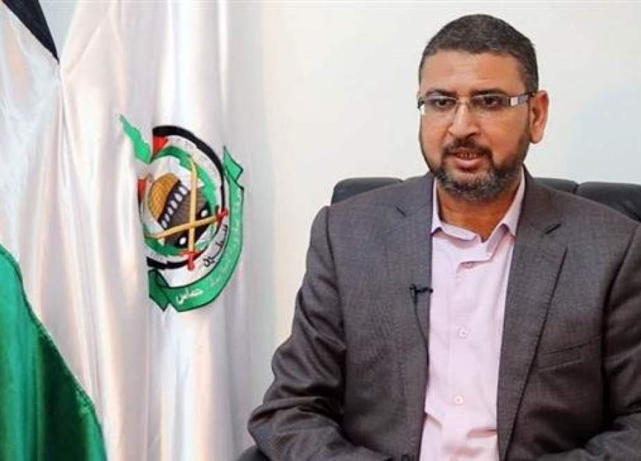 The spokesman for the Palestinian Islamic resistance group, Hamas, Sami Abu Zuhri (file photo)