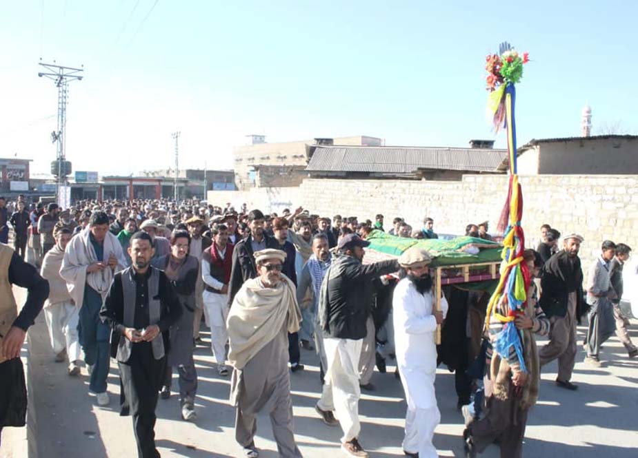پاراچنار، مرحوم قیدی ناصرحسین کی نماز جنازہ اور احتجاجی مظاہرے کے مناظر