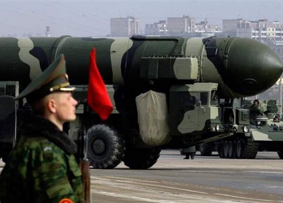 Russian nuclear missiles (file photo)