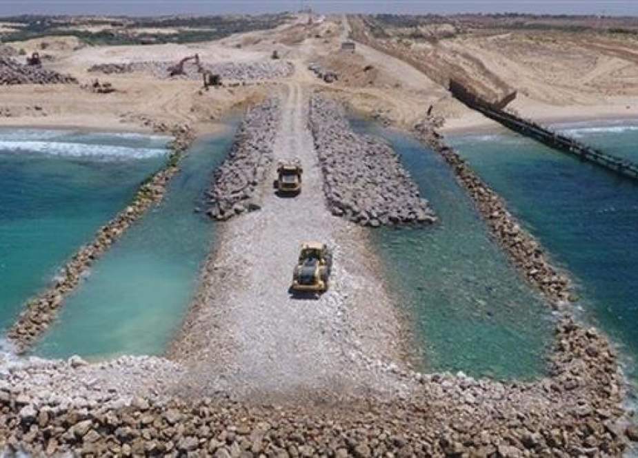Construction of a “sea barrier” by Israel near the Gaza Strip.jpg