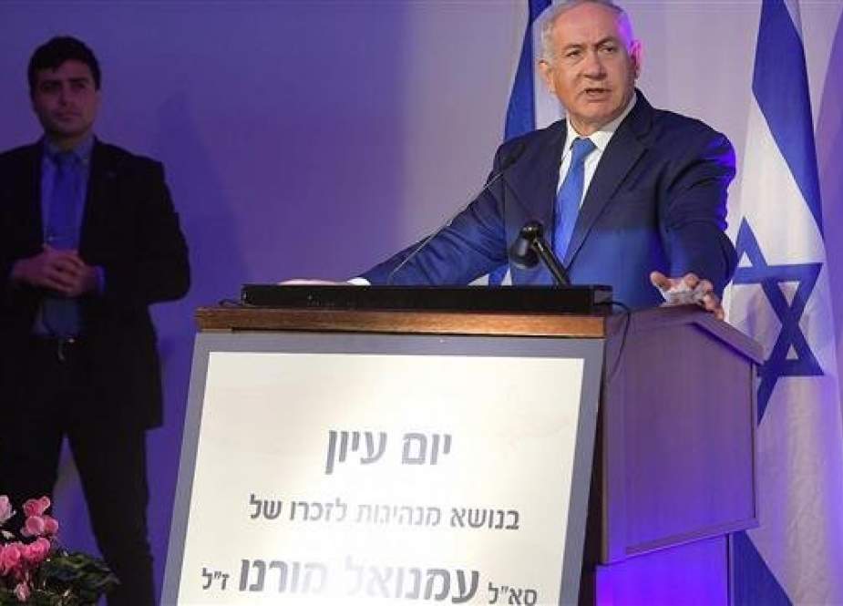 Israeli PM Benjamin Netanyahu speaks at Bar-Ilan University in Ramat Gan on January 3, 2019. (Photo by GPO)