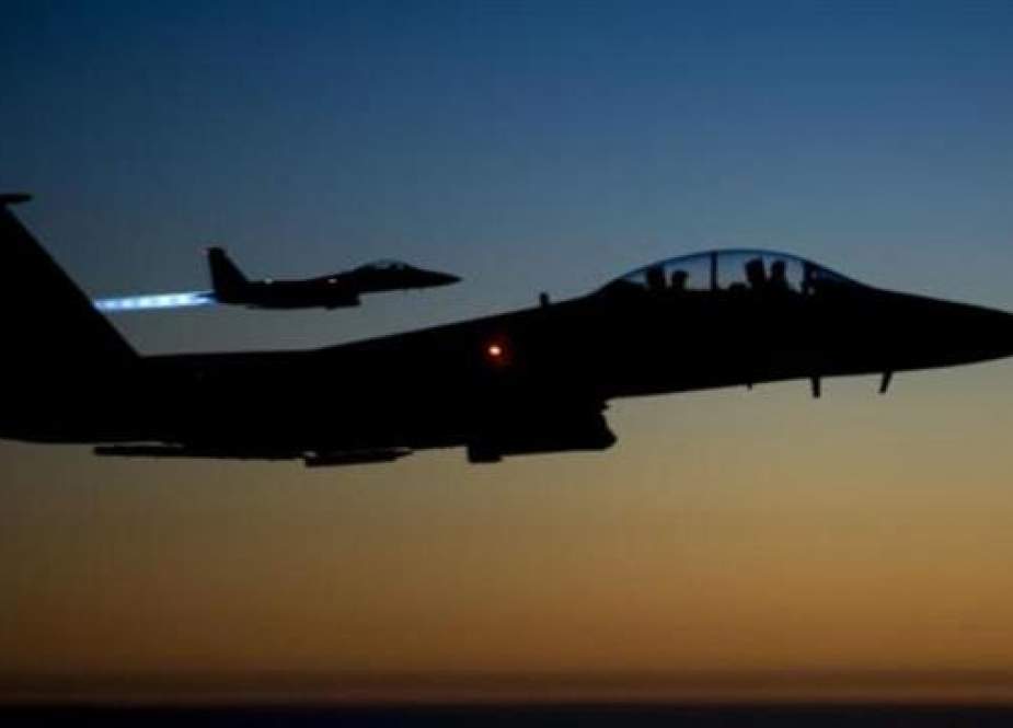 A pair of US Air Force F-15E Strike Eagles fly over northern Iraq after conducting airstrikes in Syria. (File photo)