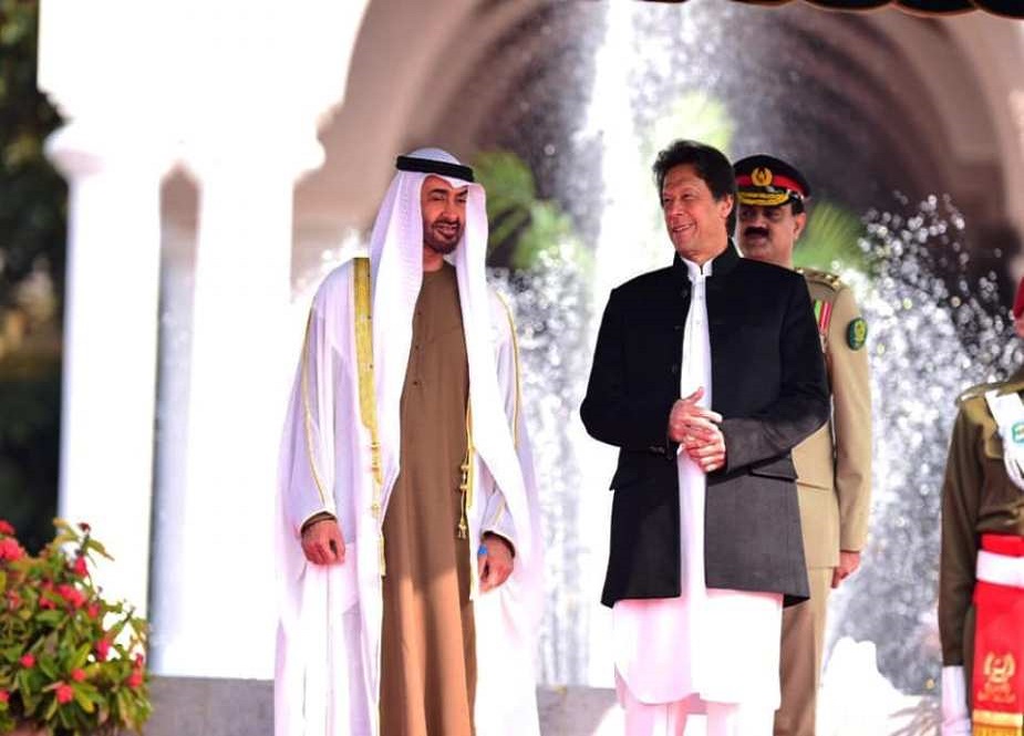 متحدہ عرب امارات کے ولی عہد کے ایک روزہ دورہ پاکستان کی جھلکیاں