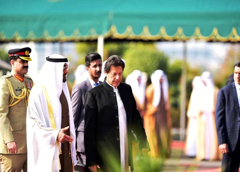 متحدہ عرب امارات کے ولی عہد کے ایک روزہ دورہ پاکستان کی جھلکیاں