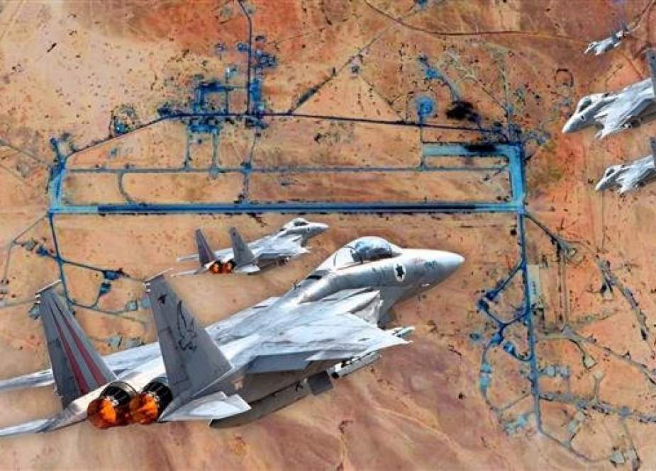 Israeli warplanes usually sneak into the Lebanese airspace and fire missiles at their targets inside Syria.