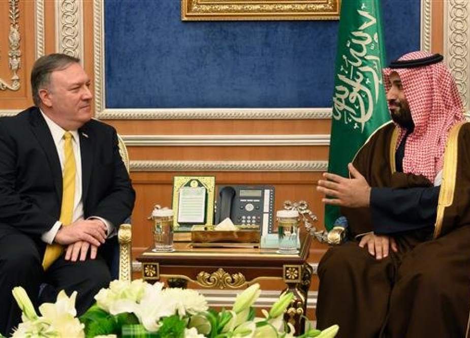 US Secretary of State Mike Pompeo with Saudi Crown Price Mohammed bin Salman.jpg