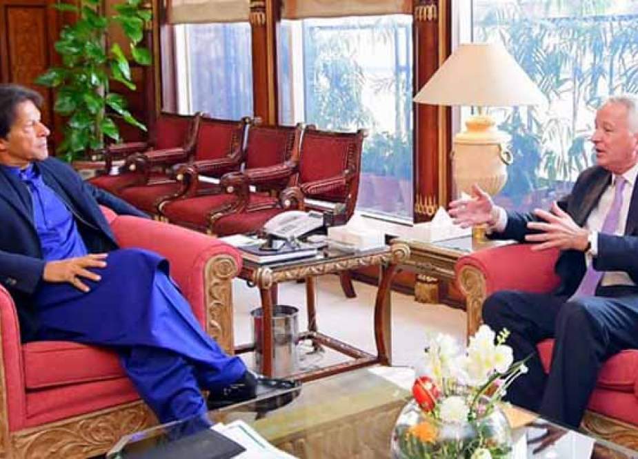 عمران خان سے کیمرون منٹر کی ملاقات، دوطرفہ تعلقات اور دلچسپی کے امور پر گفتگو
