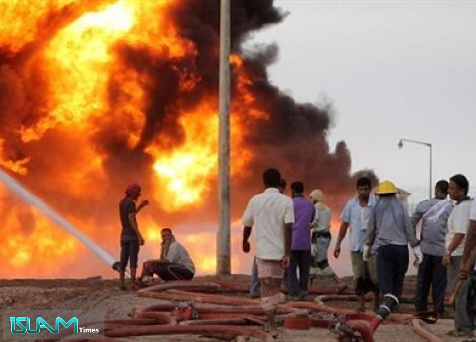 سياسيون جنوبيون يتهمون الامارات بإحراق مصفاة عدن النفطية