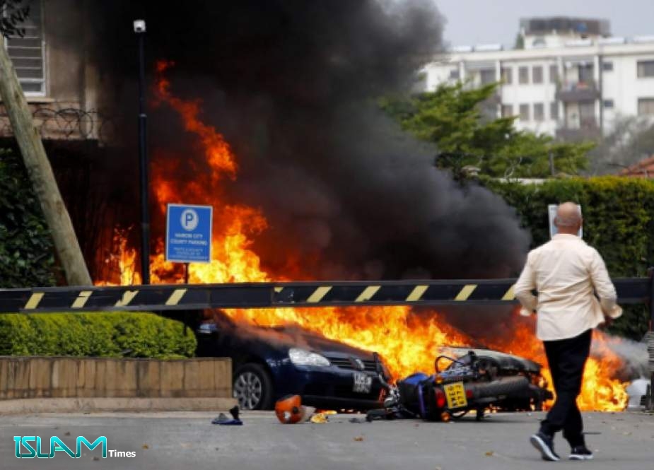 مقتل 15 شخصاً في هجوم ارهابي بنيروبي عاصمة كينيا