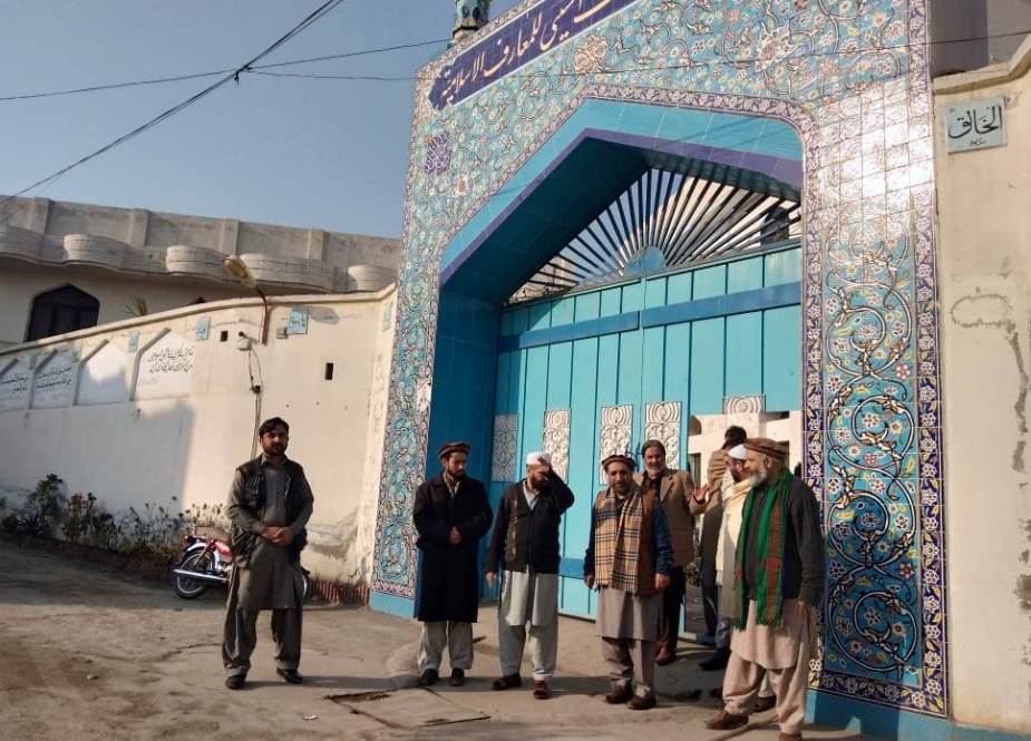 پشاور، آغا علی رضوی کی شہید حسینی کی جائے شہادت پر حاضری کی تصویری جھلکیاں