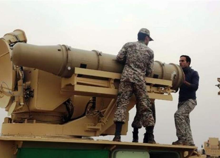 This picture published by IRNA on January 19, 2019 shows an indigenously-built radar in the south-eastern Iranian city of Zahedan.
