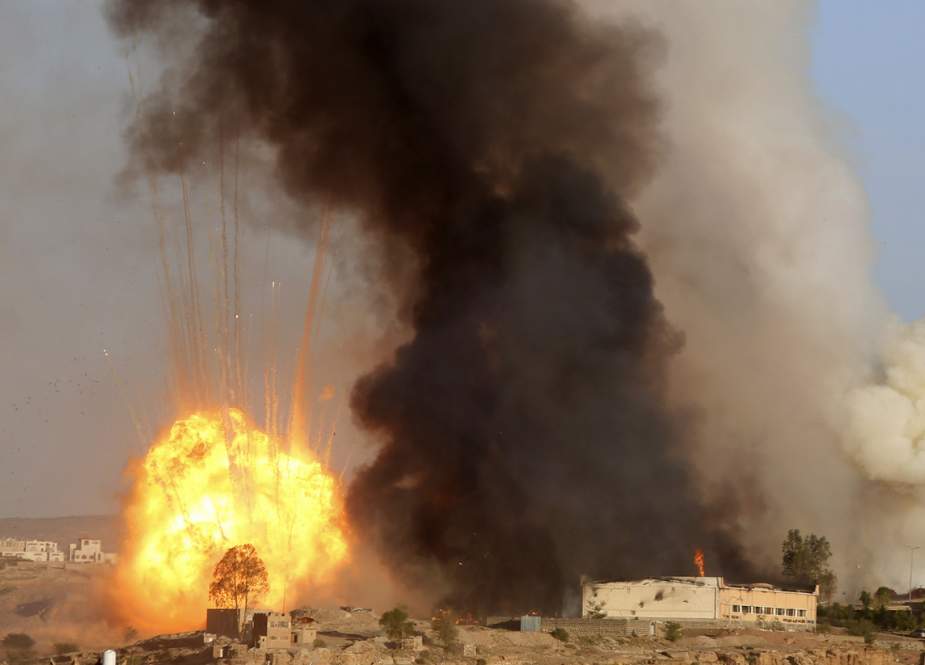 Two killed as Saudi-led coalition intensifies air raids against Yemen’s Sana’a Province