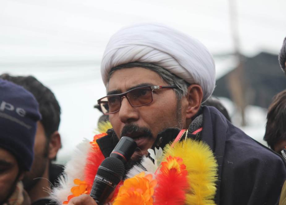 اسکردو، نامور عالم دین شیخ حسن جوہری کے رہائی کے مناظر کی تصویری جھلکیاں