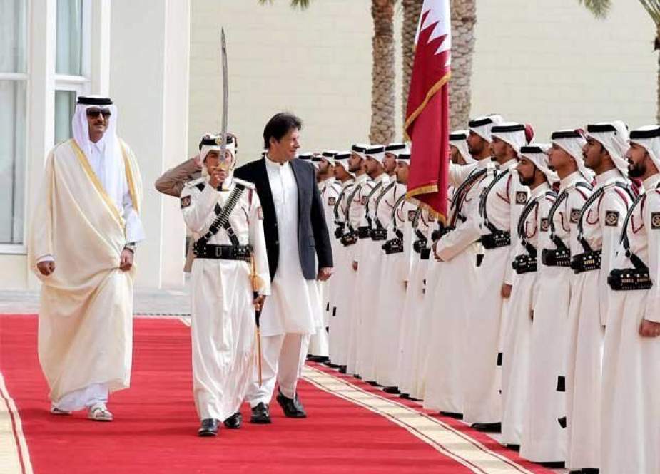 سوڈان اور پاکستان کے سربراہان مملکت کا دورہ قطر