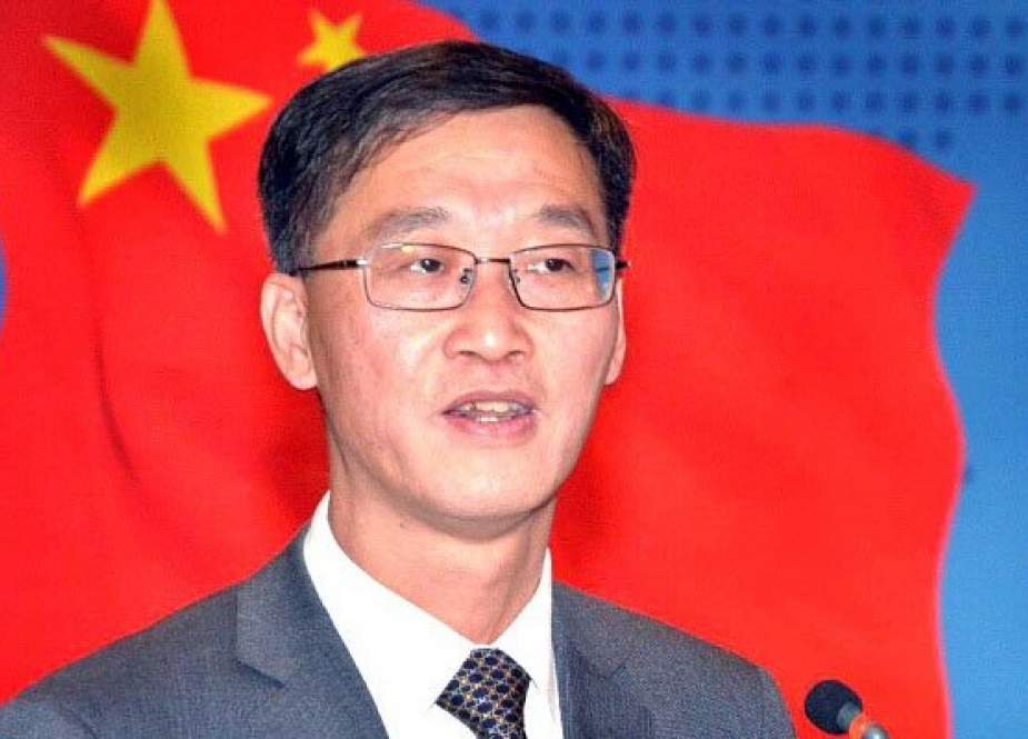 پاکستان اور چین علاقائی امن کیلئے مل کر کام کر رہے ہیں، چینی سفیر