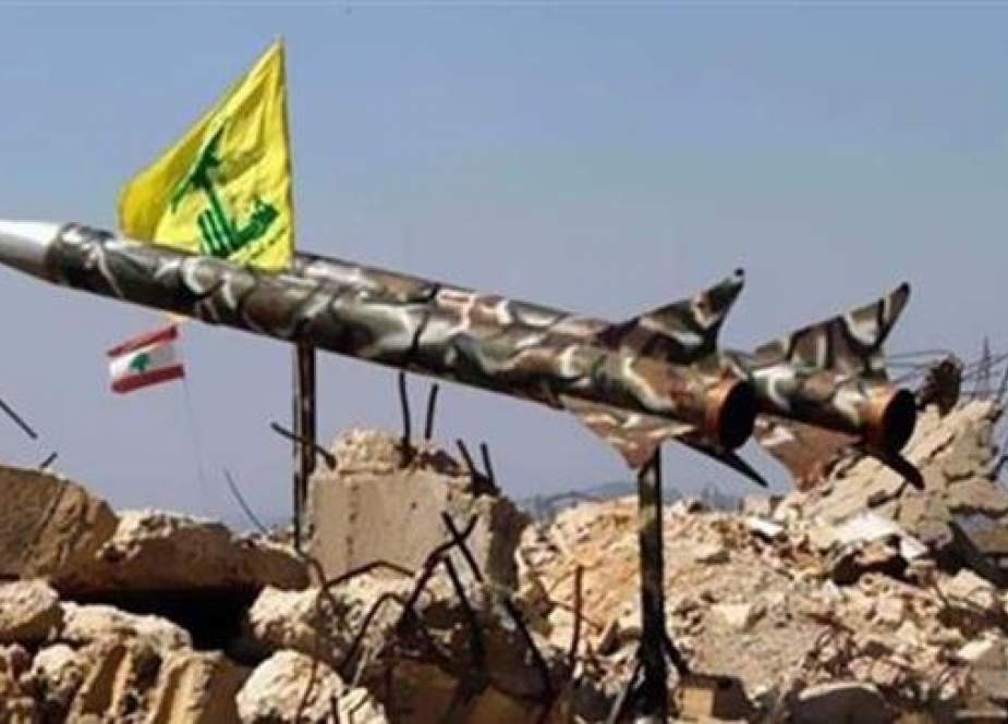 Mock rockets set by Hezbollah on the ruins of the Khiam prison, July 23, 2013. (Photo by Daily Star)