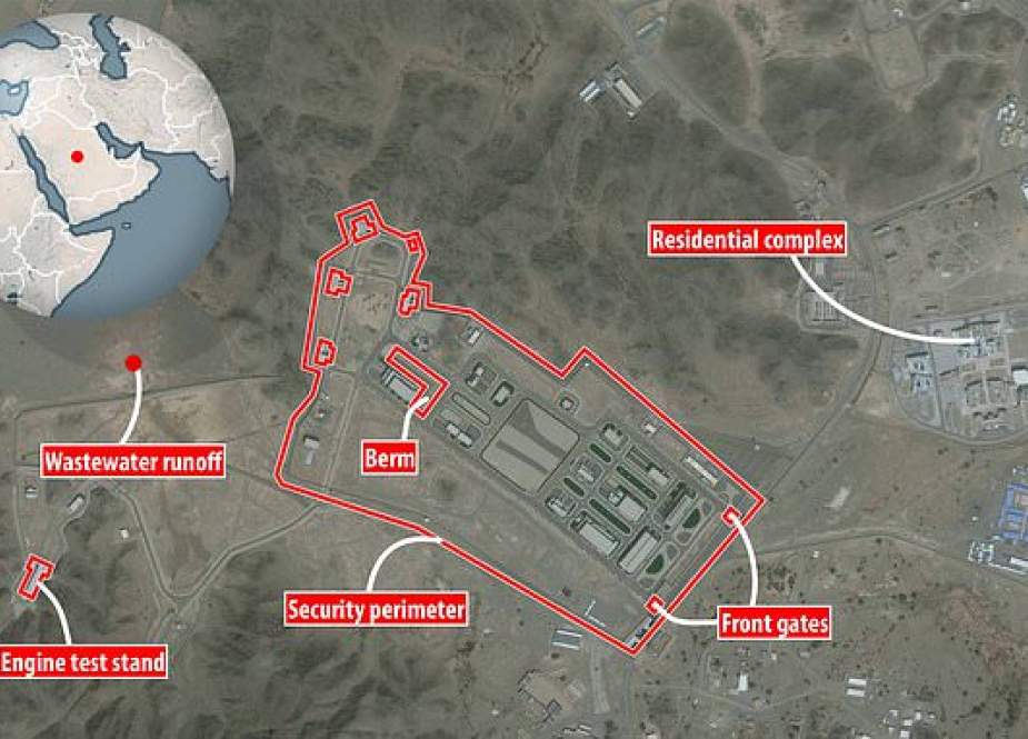 Satellite images taken by Planet Labs seem to show that Saudi Arabia has constructed a solid-fuel missile plant near the central town of Al-Watah.