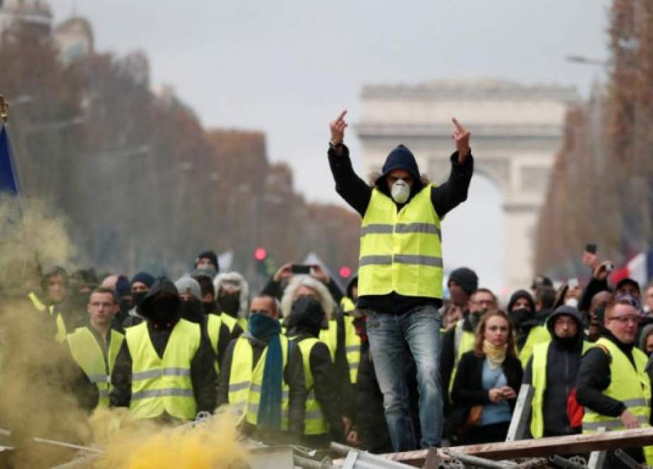 بیش از 50 نفر در پی اعتراضات دیروز فرانسه دستگیر شده‌اند