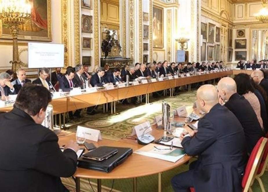 A photo of a meeting of the International Contact Group on Afghanistan held on Jan. 31, 2019, in London. (Photo by IRNA)