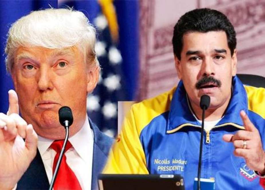 ڈونلڈ ٹرمپ وینزویلا کے عوام پر اپنی مرضی کی حکومت مسلط کرنے کیلئے کوشاں