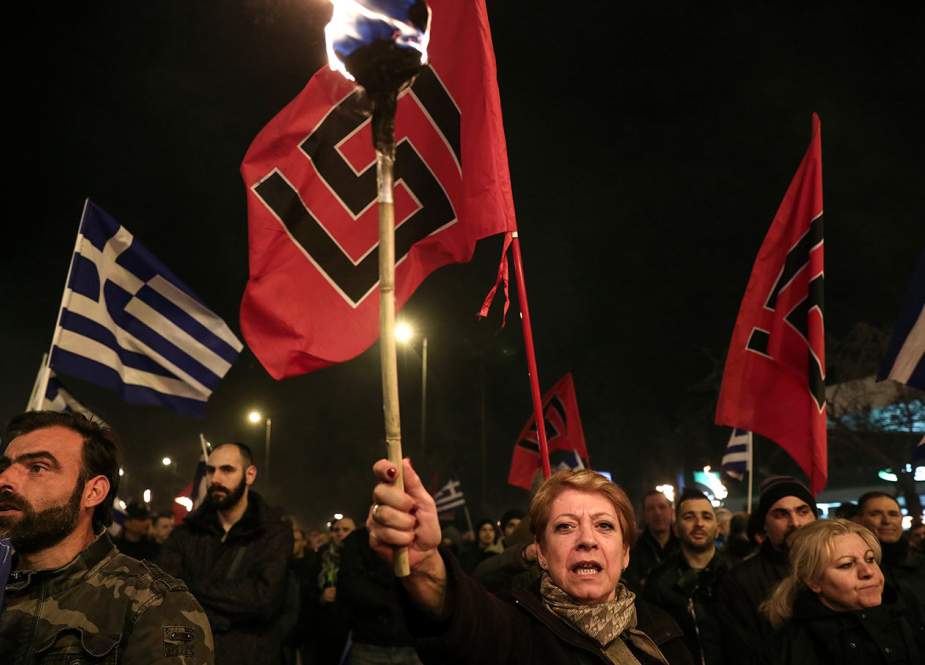 Greek far-right Golden Dawn holds rally in Athens