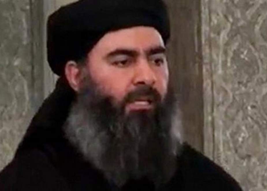 This file photo shows the leader of the Daesh terrorist group, Ibrahim al-Samarrai also known as Abu Bakr al-Baghdadi.