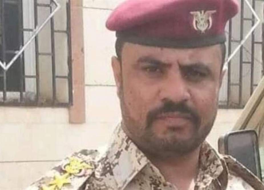Colonel Ahmed Abu Hadi, commander of the First Division of the pro-Hadi Special Forces Brigade (via Twitter)