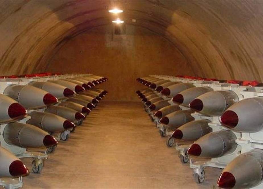 A file photo of US nuclear warheads