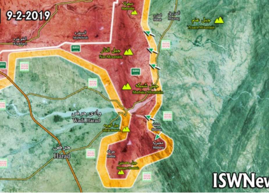 پیشروی انصارالله در استان الحجه + نقشه