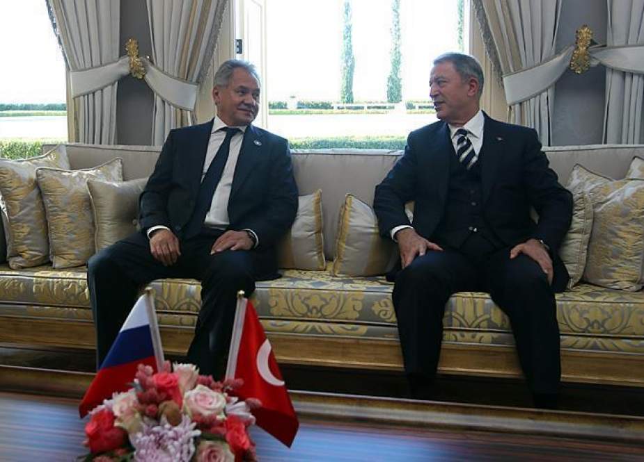 Russian Defense Minister Sergei Shoigu and Turkish counterpart Hulusi Akar.jpg