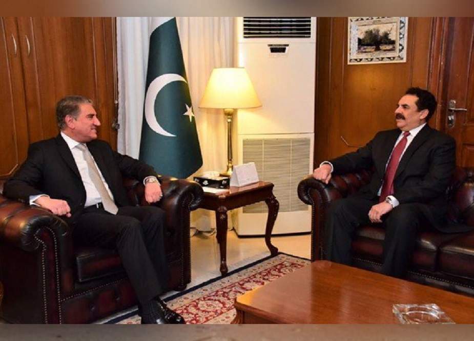 سابق آرمی چیف راحیل شریف کی وزیر خارجہ شاہ محمود قریشی سے ملاقات
