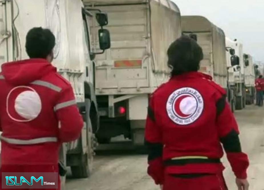 دخول قافلة مساعدات إغاثية لأهالي منطقة هجين بريف دير الزور