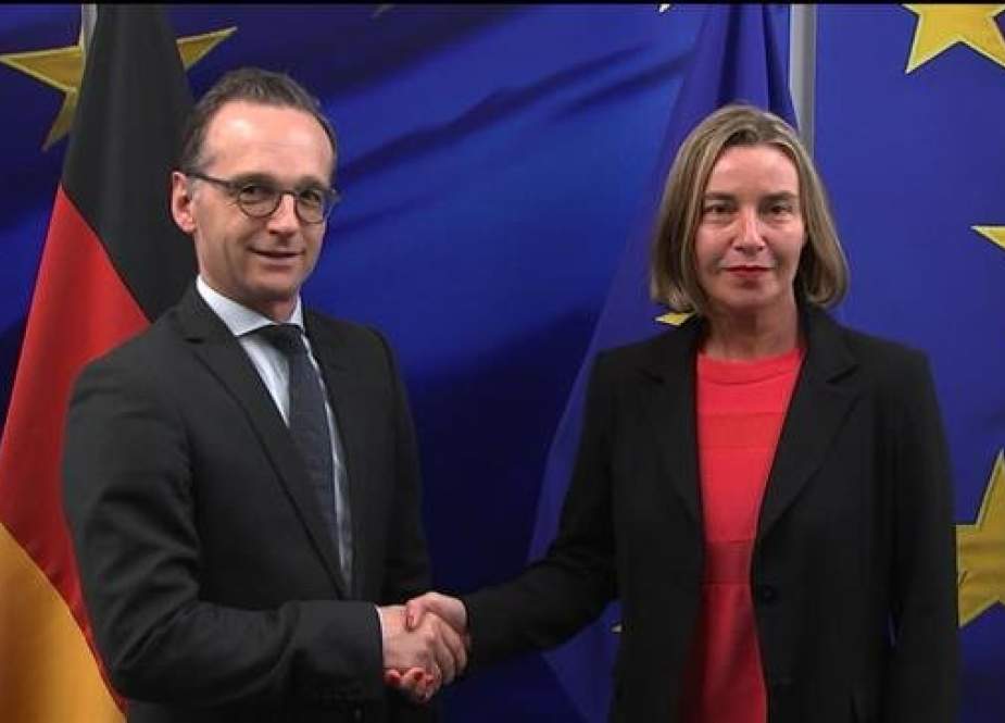 EU foreign policy chief Federica Mogherini and German Foreign Minister Heiko Maas.jpg