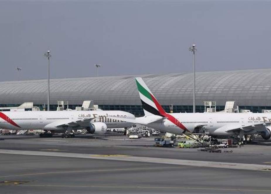 Emirates Airlines Boeing 777-300ER airliners are parked at Dubai International Airport, December 26, 2018. (Photo by Reuters)
