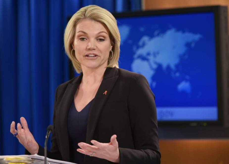 US State Department spokesperson Heather Nauert (File photo)