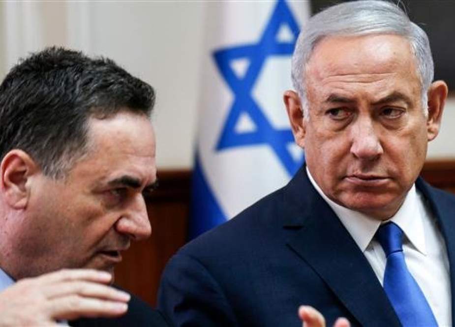 Israel Prime Minister Benjamin Netanyahu and Intelligence - Transportation Minister Israel Katz.jpg