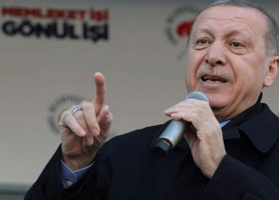 Turkey’s President Recep Tayyip Erdogan (BY AP)