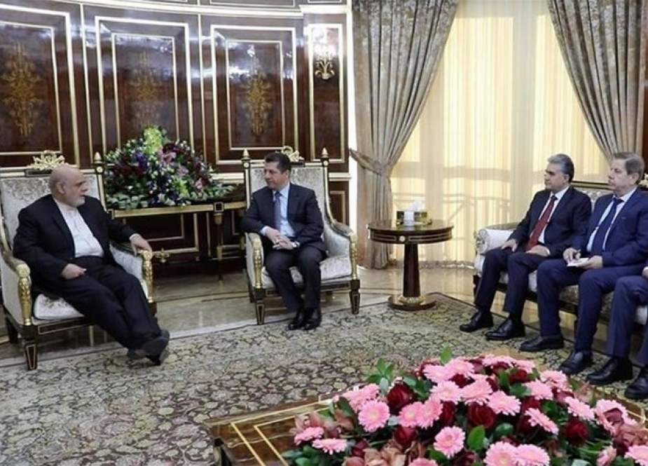دیدار سفیر ایران با مقام امنیتی کردستان عراق