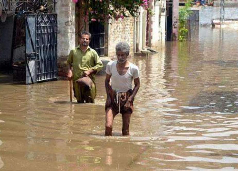 بلوچستان میں موسلا دھار بارشوں کے بعد سیلاب سے تباہی