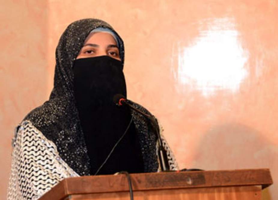 بھارت خاطر جمع رکھے، آزادی کشمیر نوشتہ دیوار ہے، فائزہ نقوی