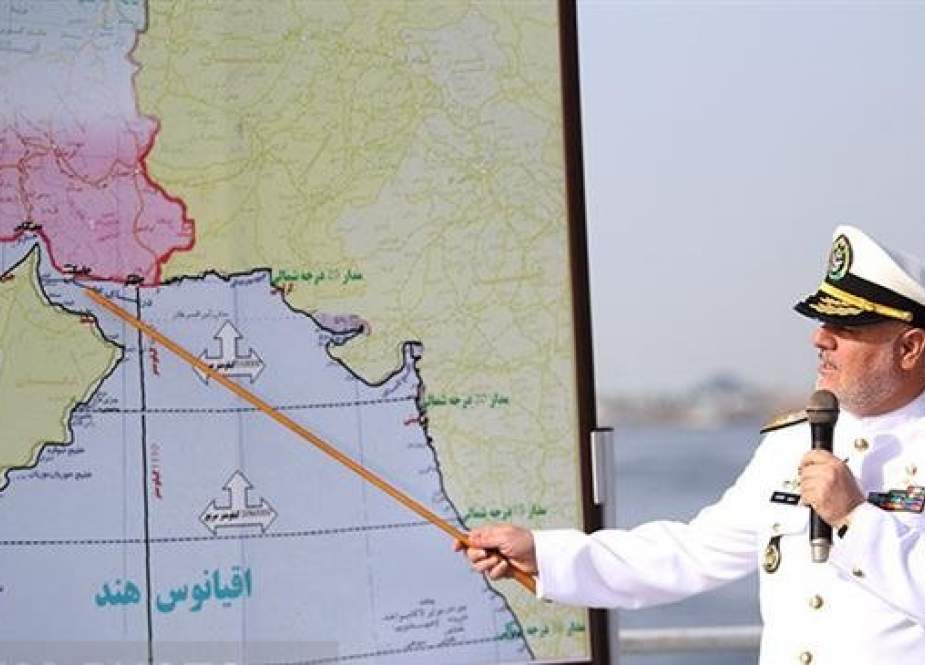 Iranian Navy Commander Rear Admiral Hossein Khanzadi