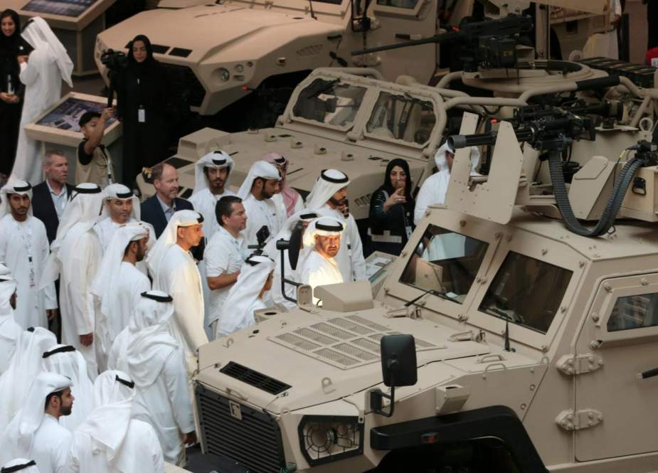 The United Arab Emirates signed contracts to buy more than $5.5 billion worth of arms and military equipment during an exhibition for weapons manufacturers in Abu Dhabi this week.