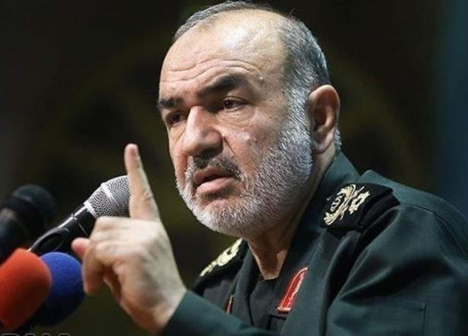 Brigadier General Hossein Salami, the lieutenant commander of the Islamic Revolution Guards Corps (IRGC) (Photo by IRNA)