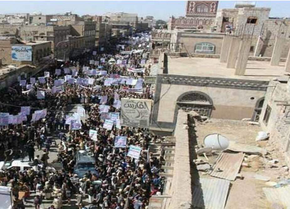 تظاهرات گسترده یمنی ها ضد عادی سازی روابط میان اعراب و تل آویو