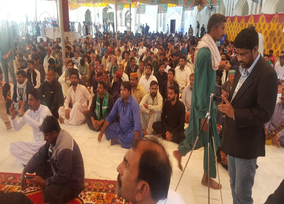 ایم ڈبلیو ایم کے تحت شہدائے سانحہ درگاہ لعل شہباز قلندر سیہون شریف کی دوسری برسی کا تعزیتی اجتماع