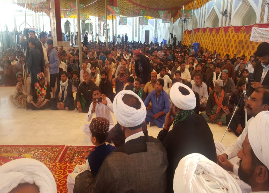 ایم ڈبلیو ایم کے تحت شہدائے سانحہ درگاہ لعل شہباز قلندر سیہون شریف کی دوسری برسی کا تعزیتی اجتماع