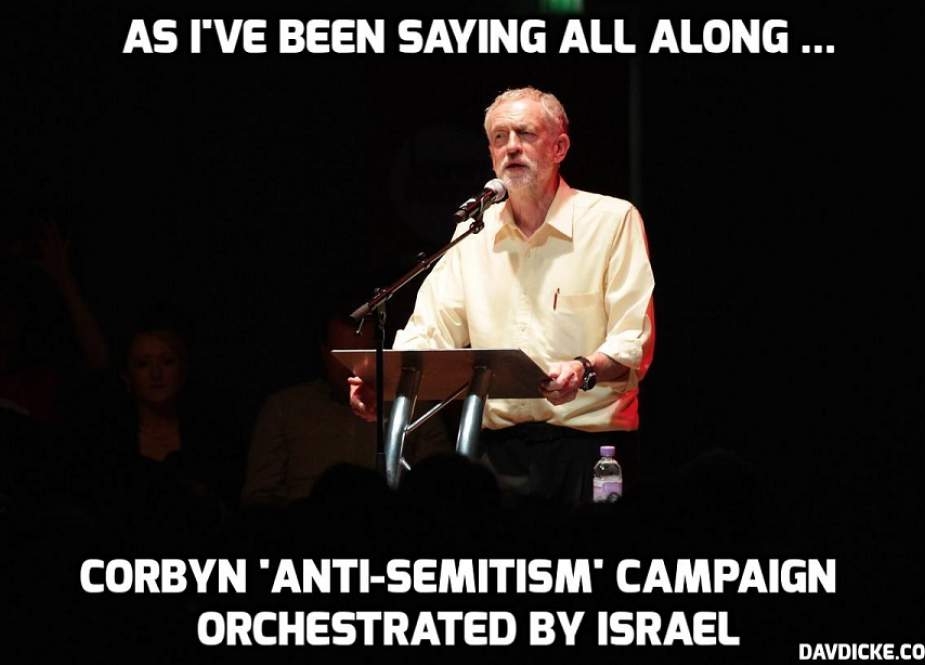 Israel running campaign against Jeremy Corbyn