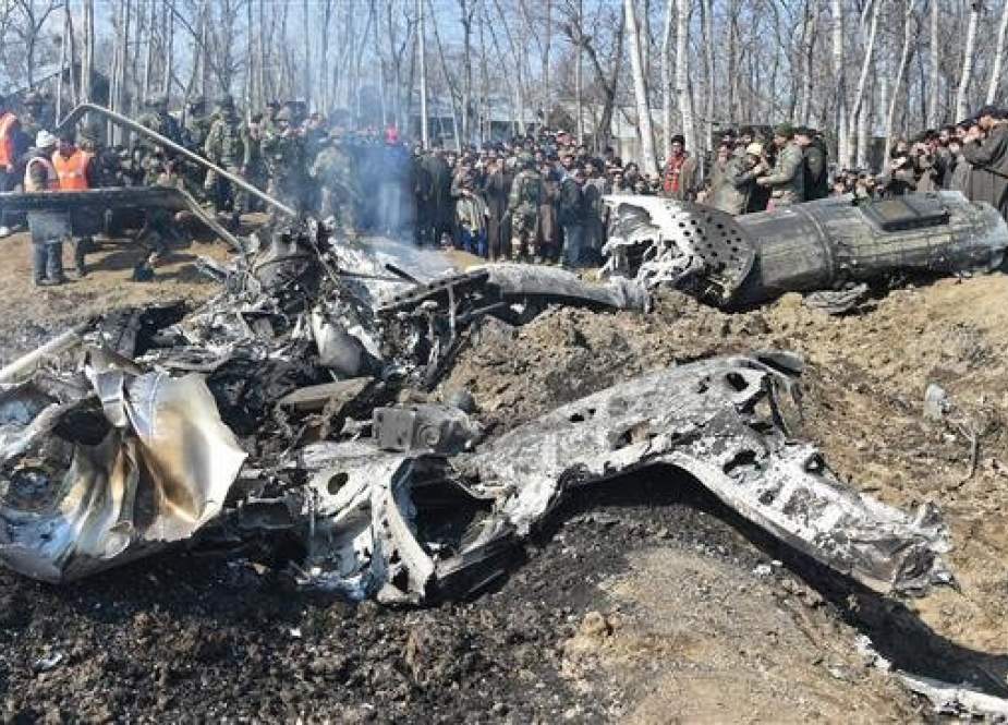 Jet tempur India, ditembak jatuh oleh Pakistan.jpg