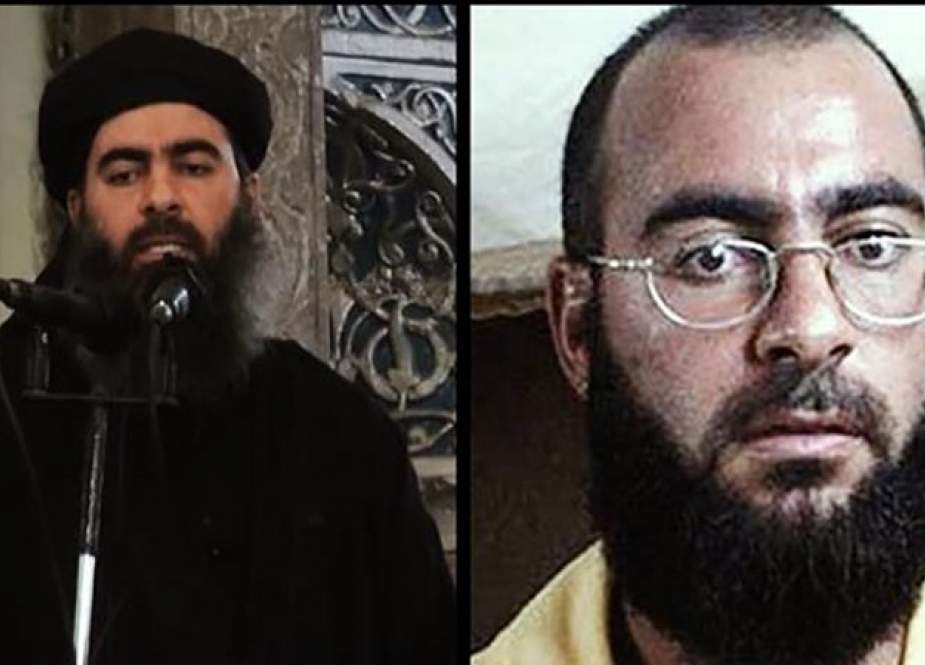 Daesh’s ringleader, Ibrahim al-Samarrai, also known as Abu Bakr al-Baghdadi (File photos)